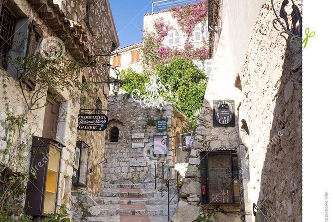 Eze Monaco Monte Carlo - Monaco old town on the rock: cathedral area and the princely palace zone