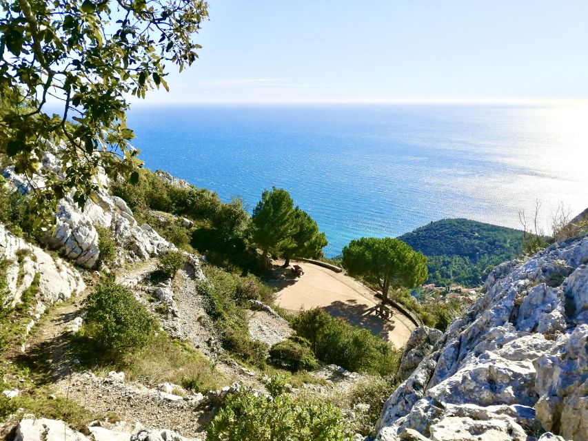 French Riviera Grand panoramic E-bike Tour From Nice - La Turbie and the Trophy of Augustus: Roman-era perspective near Monaco