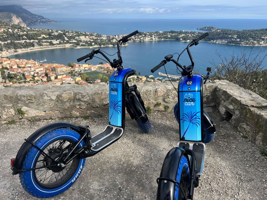 French Riviera : Guided Visit on a E-Scooter - The belvedere detour to see Nissa la Bella