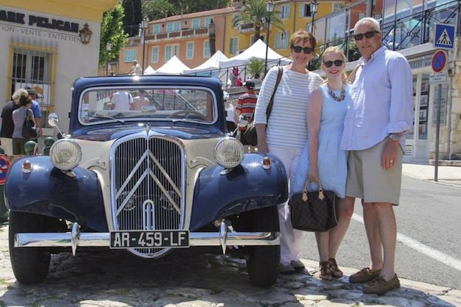 French Riviera Private Vintage Car Tour from Nice - Monaco-Ville: Glamor With Actual Time to Look