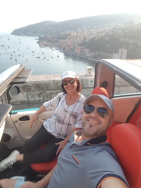 From Nice: Drive a convertible along the coast and visit Èze - Nice to Èze by Electric Convertible: Your Riviera Road Movie