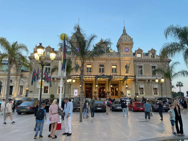 Monaco majesty: private tailor-made tour from nice - Key highlights worth betting your afternoon on