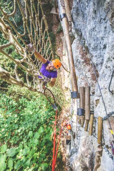Nice: Adventure park in an exceptional natural setting - Check-in, gloves, harness, helmet: safety briefing without drama