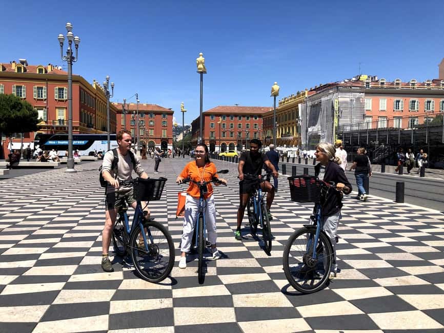 Nice and its panoramics surroundings on e-bike - The Old Port of Nice: Where Clear Water Becomes Part of the Story