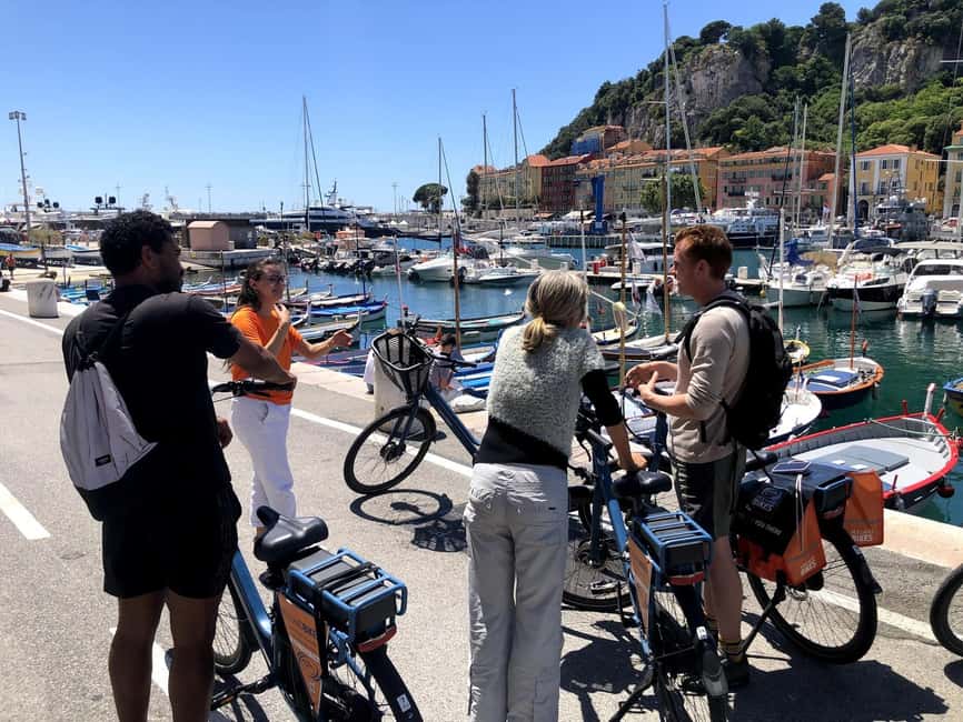 Nice and its panoramics surroundings on e-bike - Villefranche on Two Wheels: Medieval Streets and Film-Spot Fame