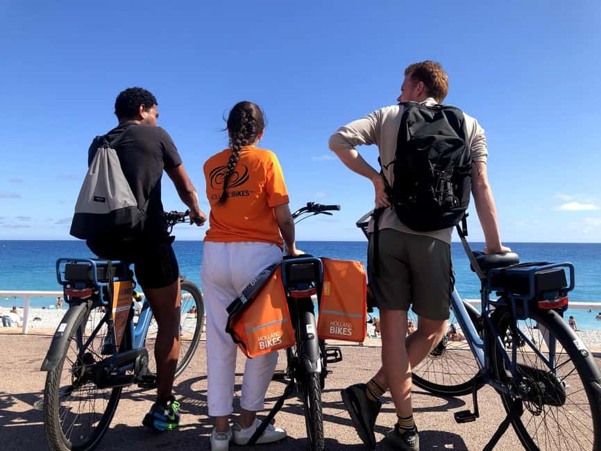 Nice and its panoramics surroundings on e-bike - Fort of Mont Alban: Big Views Without the Big Sweat