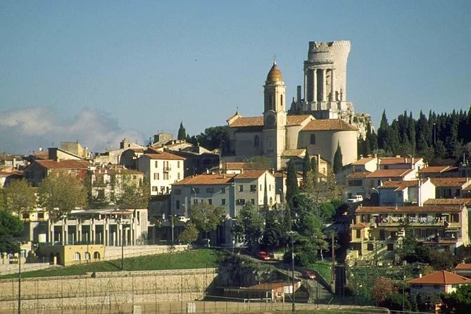 Nice: Italian Market, Eze, and Turbie Tour. - La Turbie Over Monaco: The Tropy of the Alps and 50-Meter-Old Ruins
