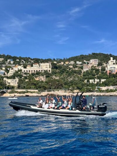 Nice: Mala Caves, Villefranche & Snorkeling Boat Tour - La Réserve de la Mala and Mala Cave snorkeling: the swim stop made for real water time