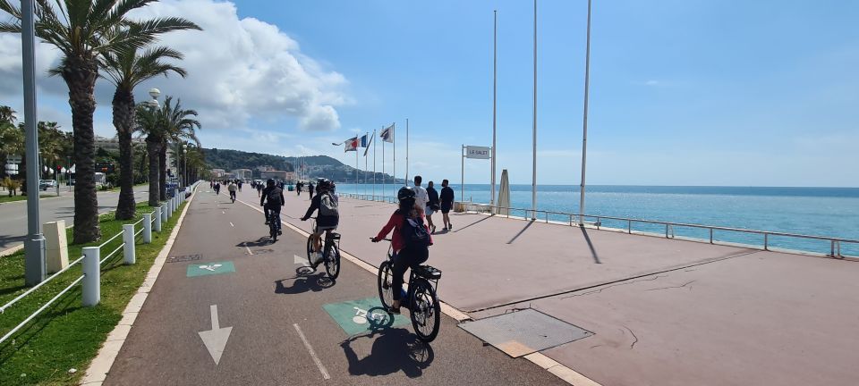 Nice: Panoramic French Riviera E-Bike Tour - Nice Waterfront in Order: Quays, Memorials, and #ILOVENICE Photos