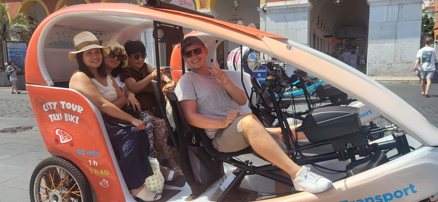 Nice : Visite guidée privé 40min en pouss pouss électrique. - Quick hits