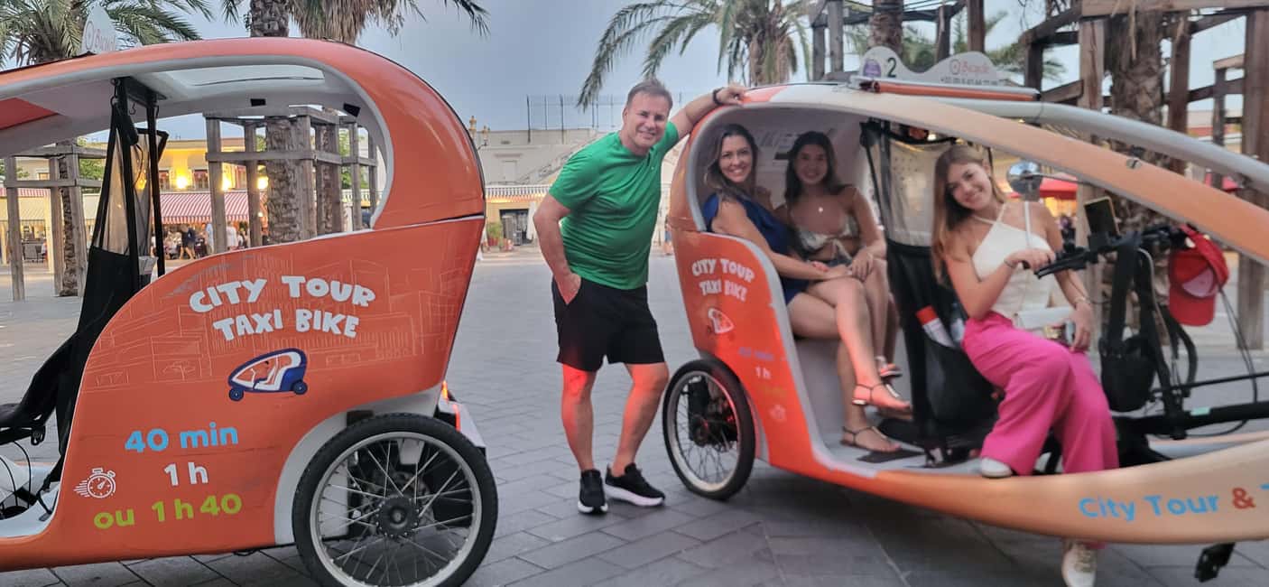Nice : Visite guidée privé 40min en pouss pouss électrique. - Comfort on Wheels: Wi‑Fi, Photo Stops, and How You’ll Actually Enjoy This Ride