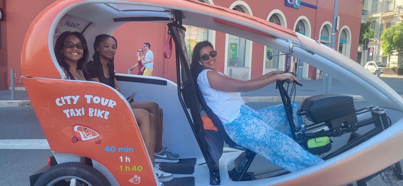Nice : Visite guidée privé 40min en pouss pouss électrique. - Meet the Guide: Live Stories, Real Advice, and a Punctual Start