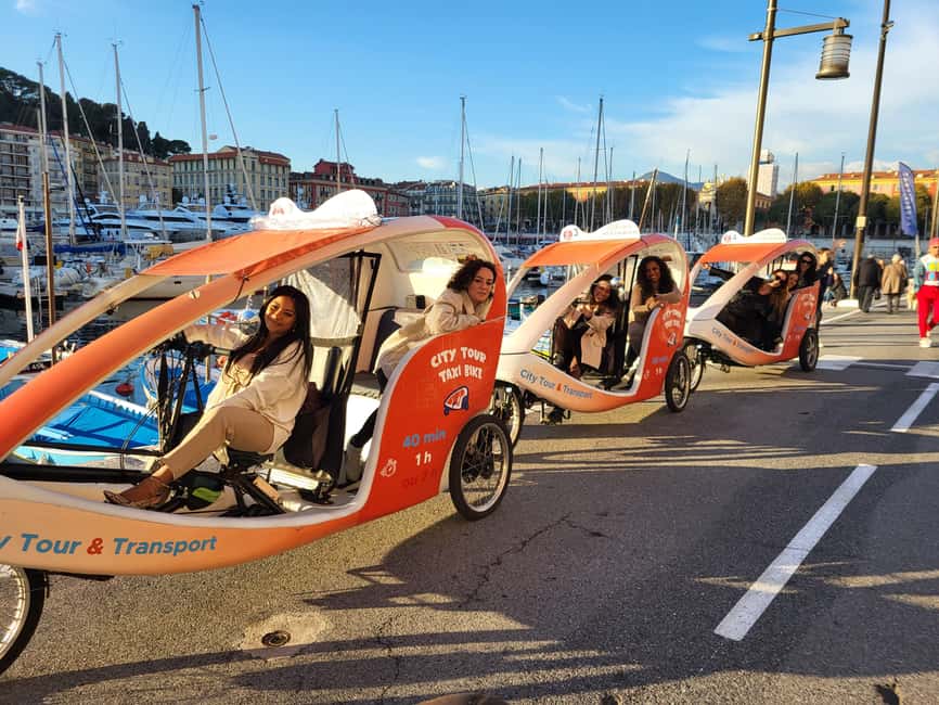 Nice : Visite privé 1H en Vélotaxi avec un guide local. - Why a 1-hour velotaxi tour fits Nice so well