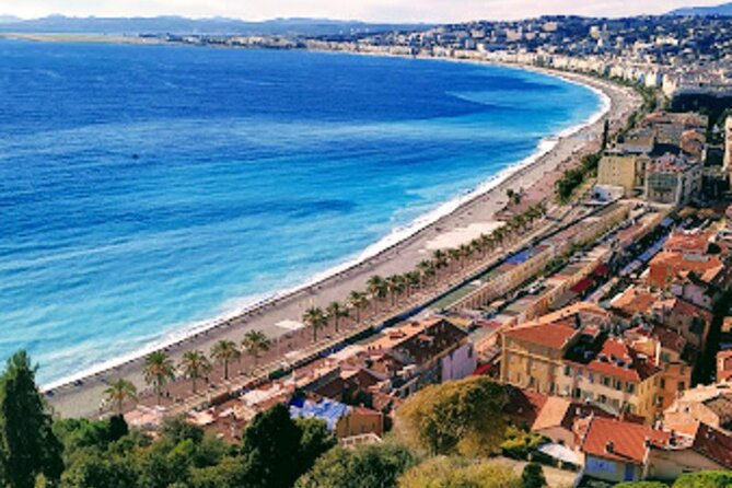 Nice Walking Tour with Wine Tasting - Promenade des Anglais: palm silhouettes, English roots, and seaside theater