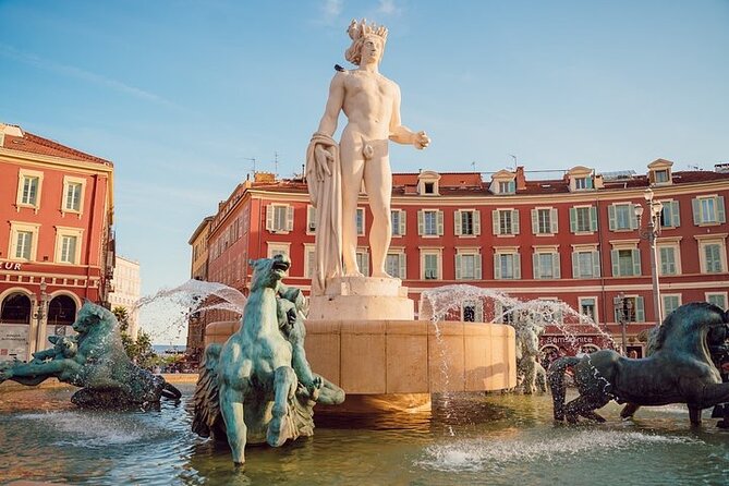 Nice’s Timeless Charm: Historic Sites & Stunning Vistas / Walking - Place Masséna to the Sun Fountain: where Nice sets the tone