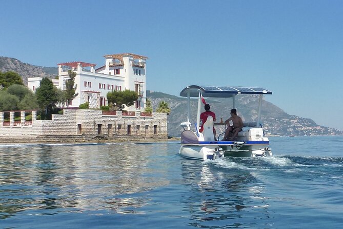 Private Cruise Near Nice and Monaco with Solar Powered Boat - What you see on the route: Tête de Chien, Fort Mont-Alban, Sainte Hospice, and Èze
