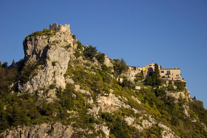 Private excursion from Villefranche in Citroën Méhari to Eze and Monaco - Vieux Eze: artisan lanes and sea views in a short 30-minute window