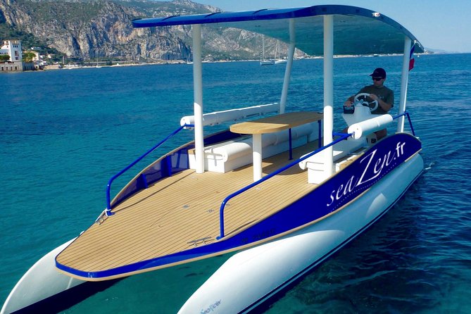 Private Sunset Tour in Solar Boat near Nice and Monaco - What the itinerary looks like from the sea