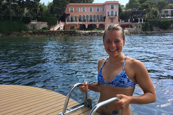 Private Sunset Tour in Solar Boat near Nice and Monaco - Eze village from the water: a different way to see the cliffs