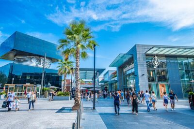 Private tour French Riviera Shopping & Lunch in St Paul de Vence - Polygone Riviera Shopping Promenade: big brands, open-air convenience