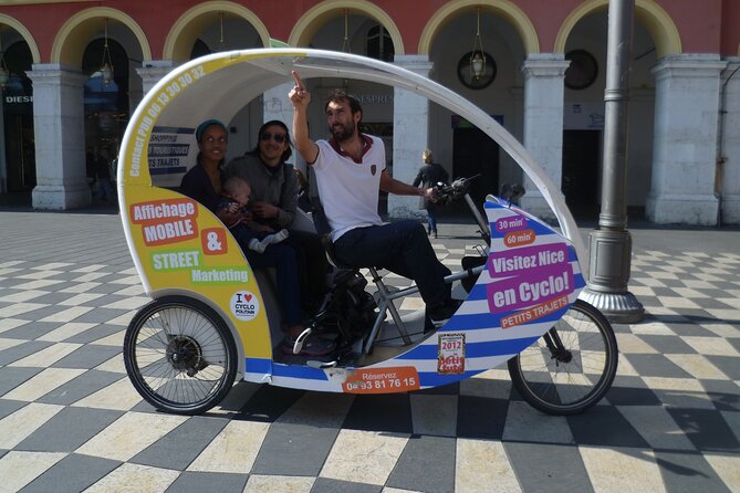 Private tour guide of Nice in electric taxibikes - Russian Cathedral (Cathedrale Saint-Nicolas a Nice): included as a stop, ticket not included