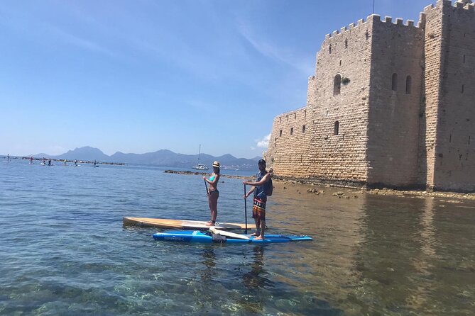 Stand-Up Paddle & Snorkeling with Local Guide near Nice - SUP route: Villefranche-sur-Mer, then St-Jean-Cap-Ferrat by sea